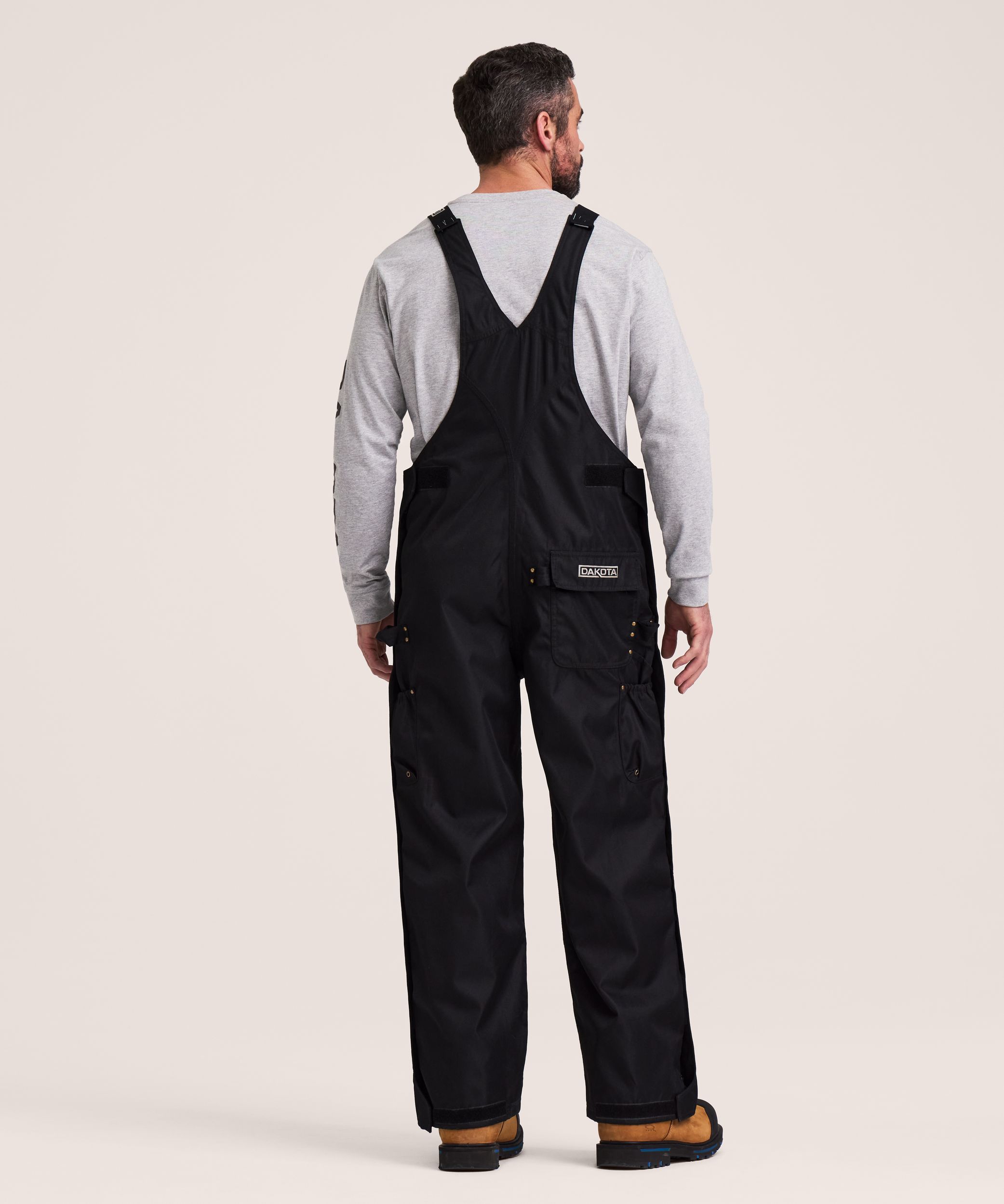 Dakota WorkPro Series Men's Waterproof  Hyper-Dri 3 Polyester Lined Bib Pants