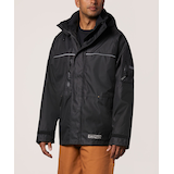 Manteau de travail&nbsp;3 en 1 Dakota WorkPro Series en polyester étanche à l'eau Hyper-Dri&nbsp;3 perméable à l’air, pour hommes Front_Angled_Left