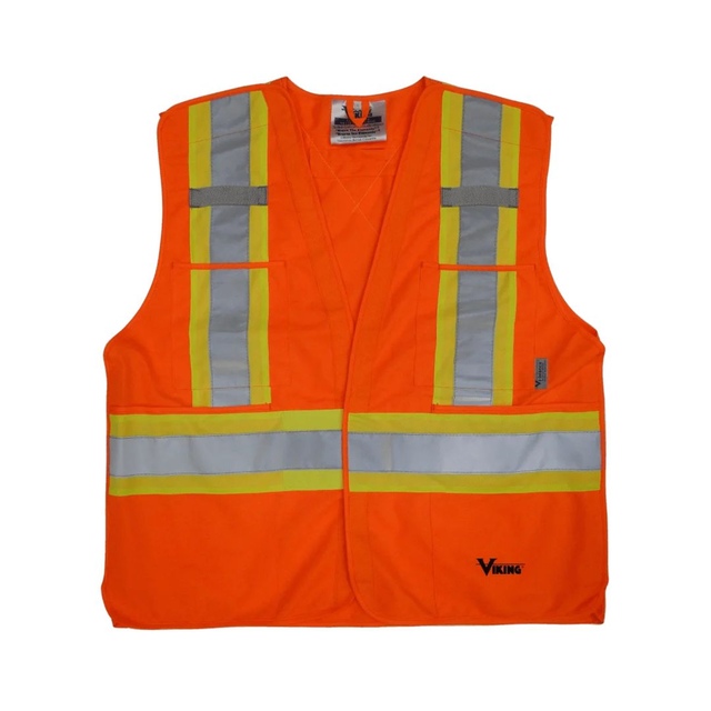 Viking Men's Class 2 Level 2 Hi Vis Tear-Away Safety Vest