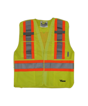 Gilet de sécurité avec velcro arrachable en 5&nbsp;points et à haute visibilité CSA&nbsp;Z96-09 catégorie&nbsp;2 pour hommes, Viking®