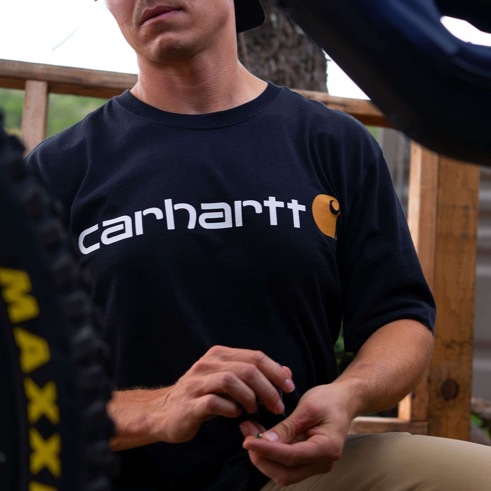 Carhartt Men's Logo Graphic T-Shirt