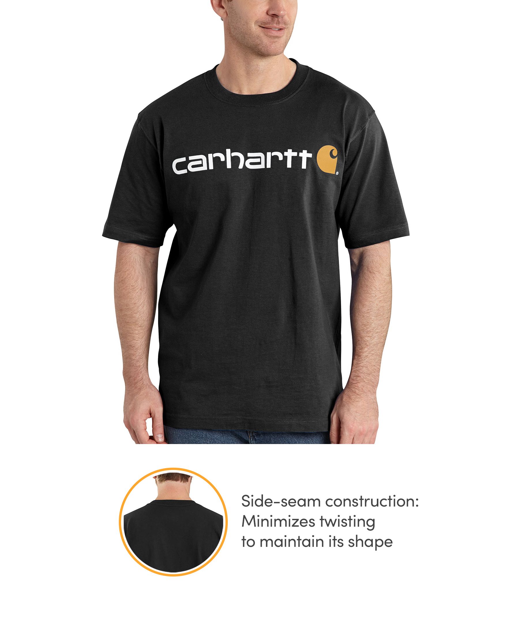 Tシャツ・カットソー Carhartt 'Catalogue' T-shirt Carhartt Catalogue T-Shirt - Black / Bluebird | Flatspot