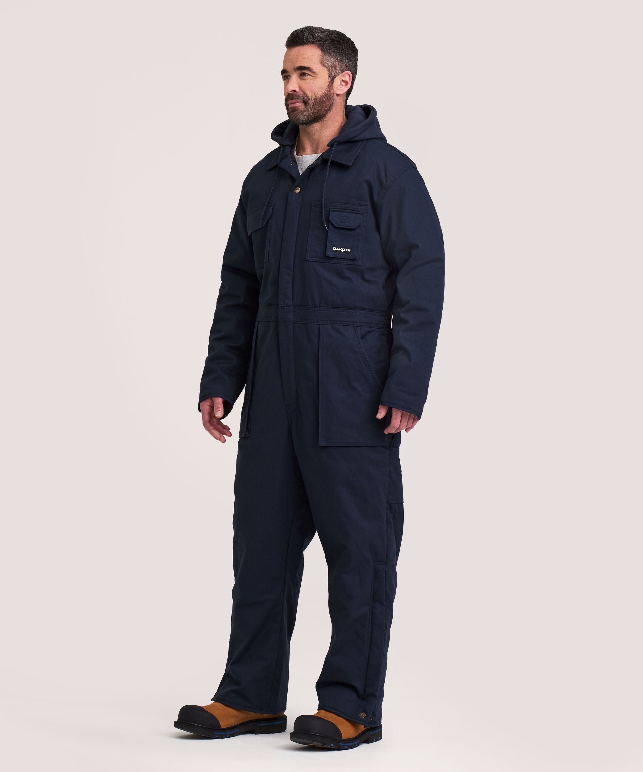 Combinaison de travail en sergé doublée avec T-MAX pour hommes, Dakota Workpro Series