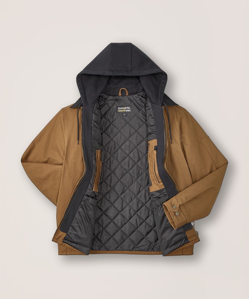 Dakota WorkPro Series Men's Stretch Duck T-Max Lined Bomber Jacket