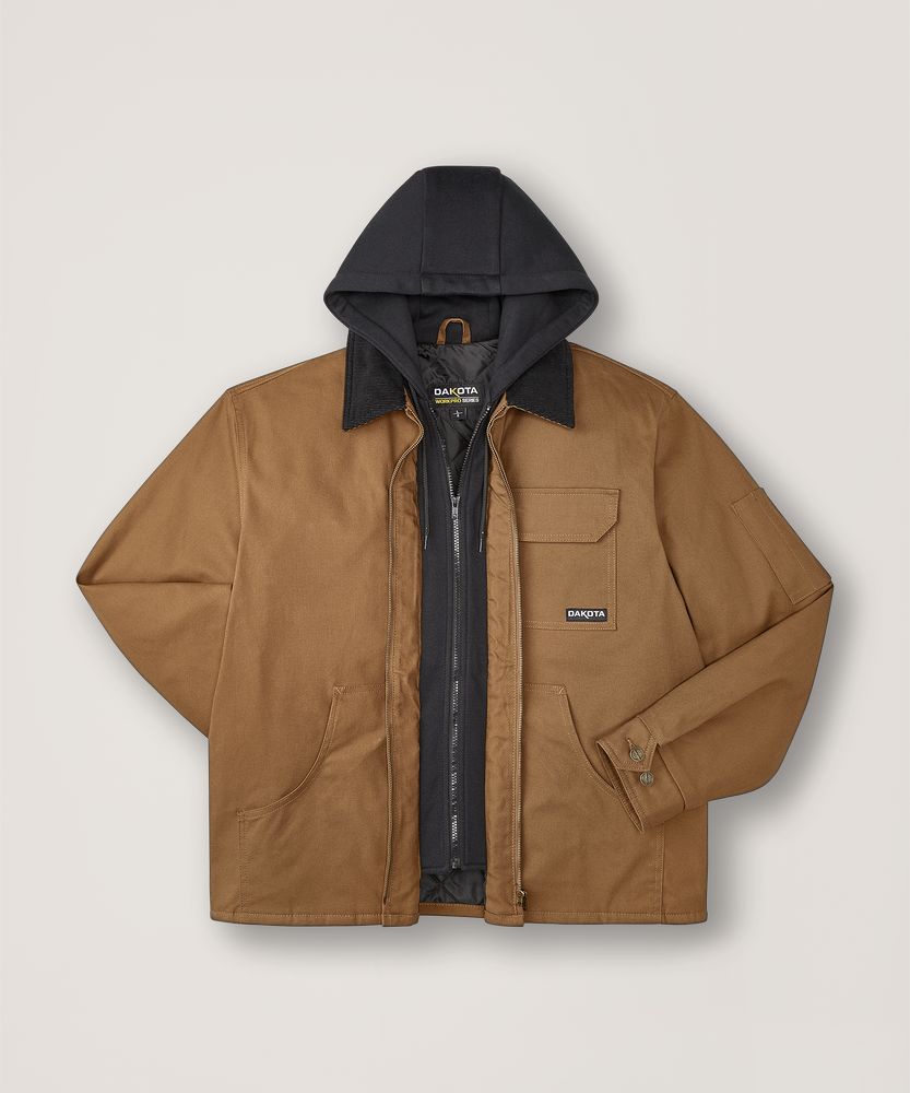 Dakota WorkPro Series Men's Stretch Duck T-Max Lined Bomber Jacket