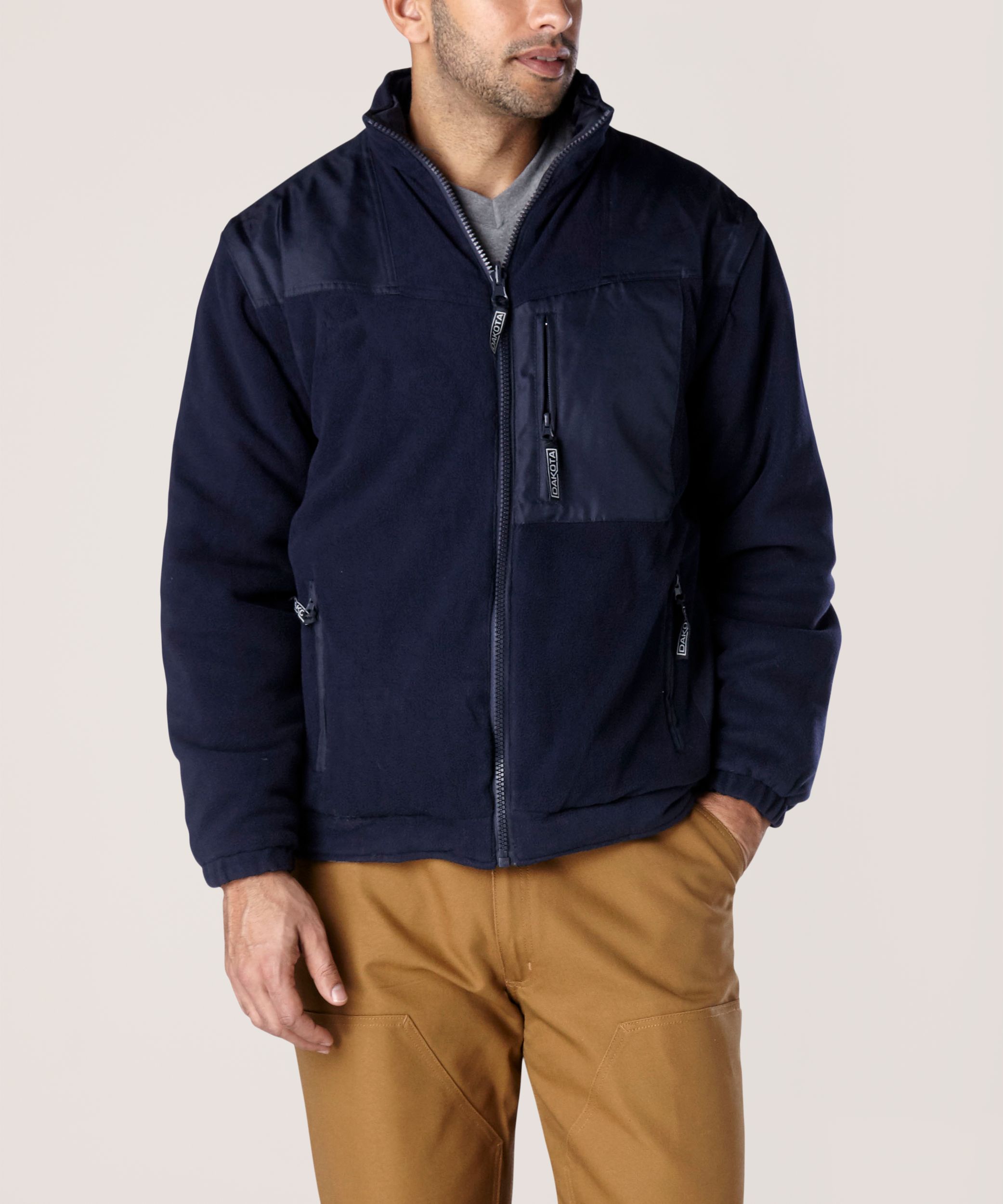 Dakota WorkPro Series Men's 600D 7-in-1  Jacket with Reversible T-MAX Liner
