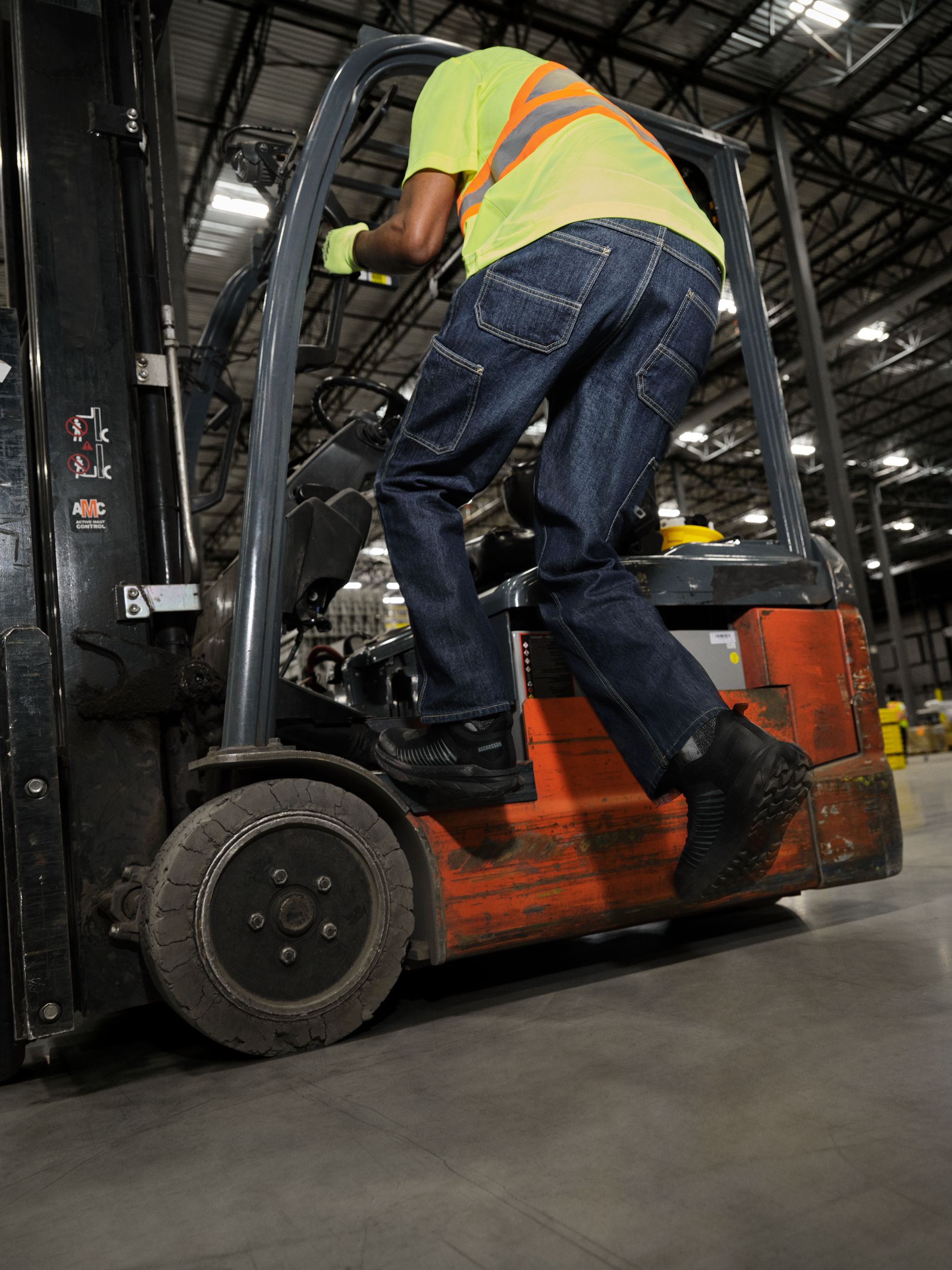 Aggressor Men's Denim Utility Work Pants