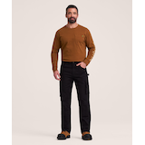 Dakota WorkPro Series Men's Stretch Duck Cargo Work Pants Front_Flat