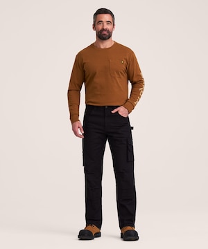 Pantalon de travail cargo extensible Dakota Workpro Series, en coutil, pour hommes