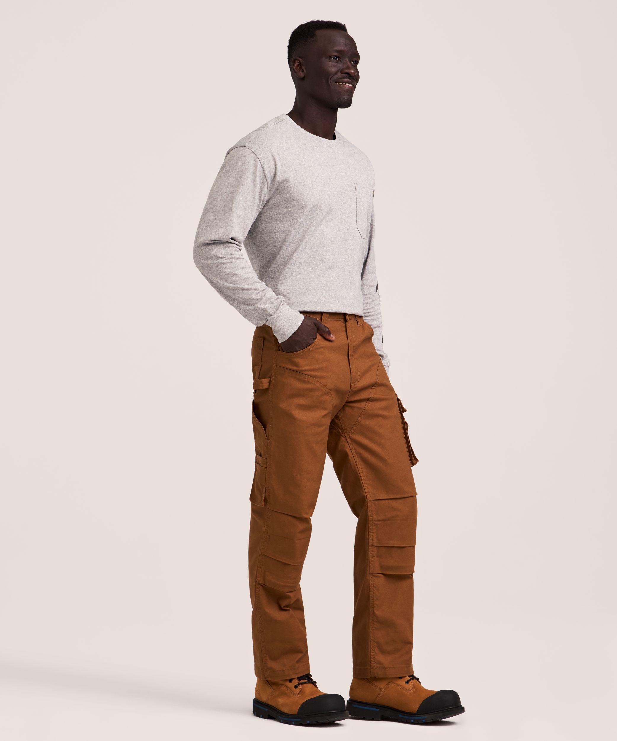 Dakota WorkPro Series Men's Stretch Duck Cargo Work Pants