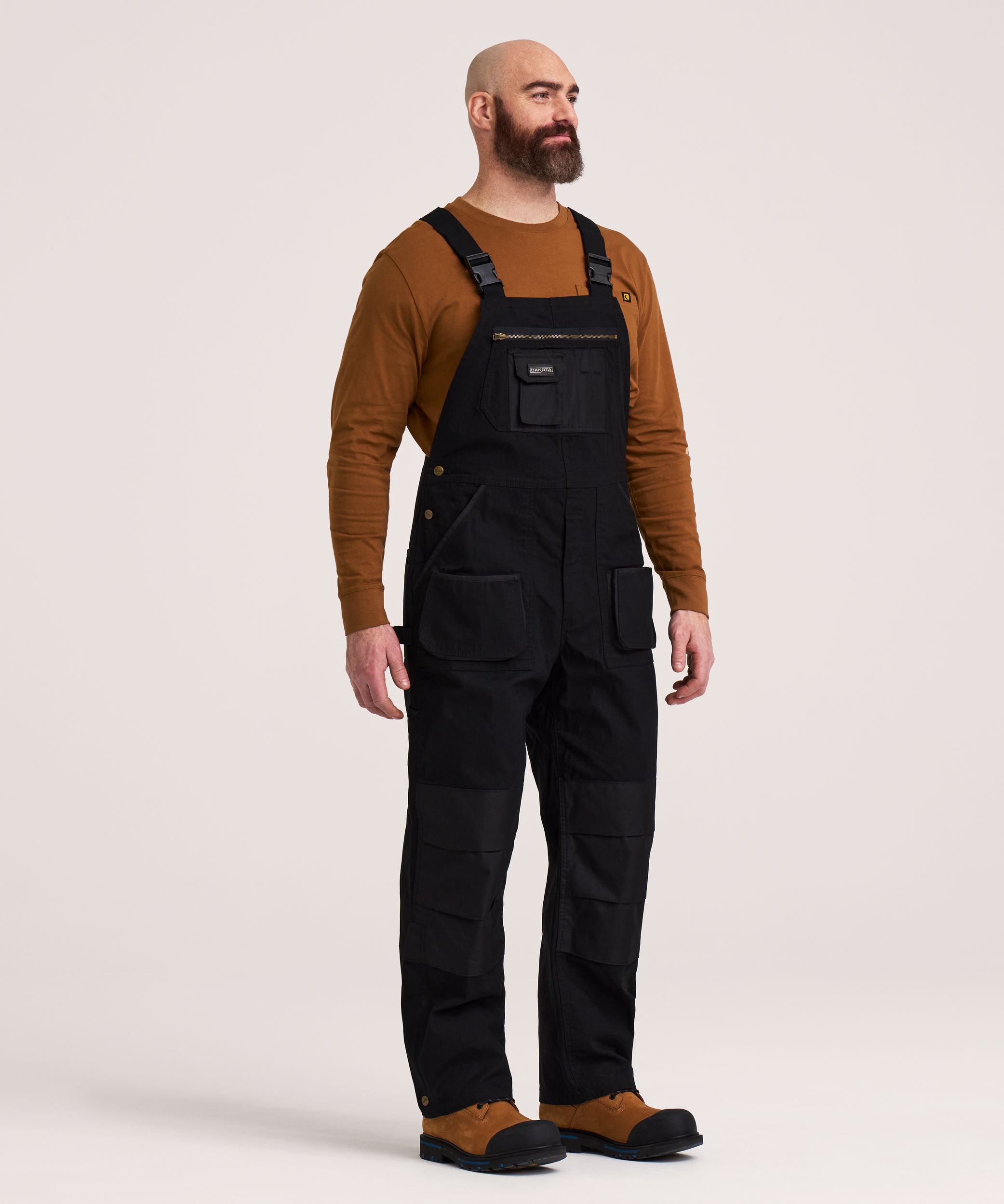 Dakota WorkPro Series Men's Unlined Stretch Duck Bib Overalls | Mark's