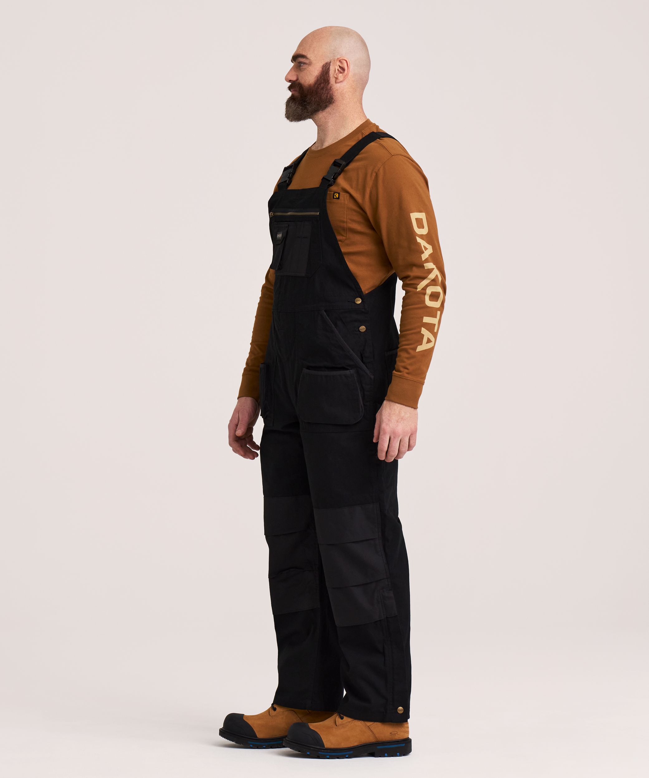 Dakota WorkPro Series Men's Unlined Stretch Duck Bib Overalls