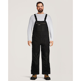 Salopette extensible non doublée Dakota Workpro Series, en coutil, pour hommes Front_Flat