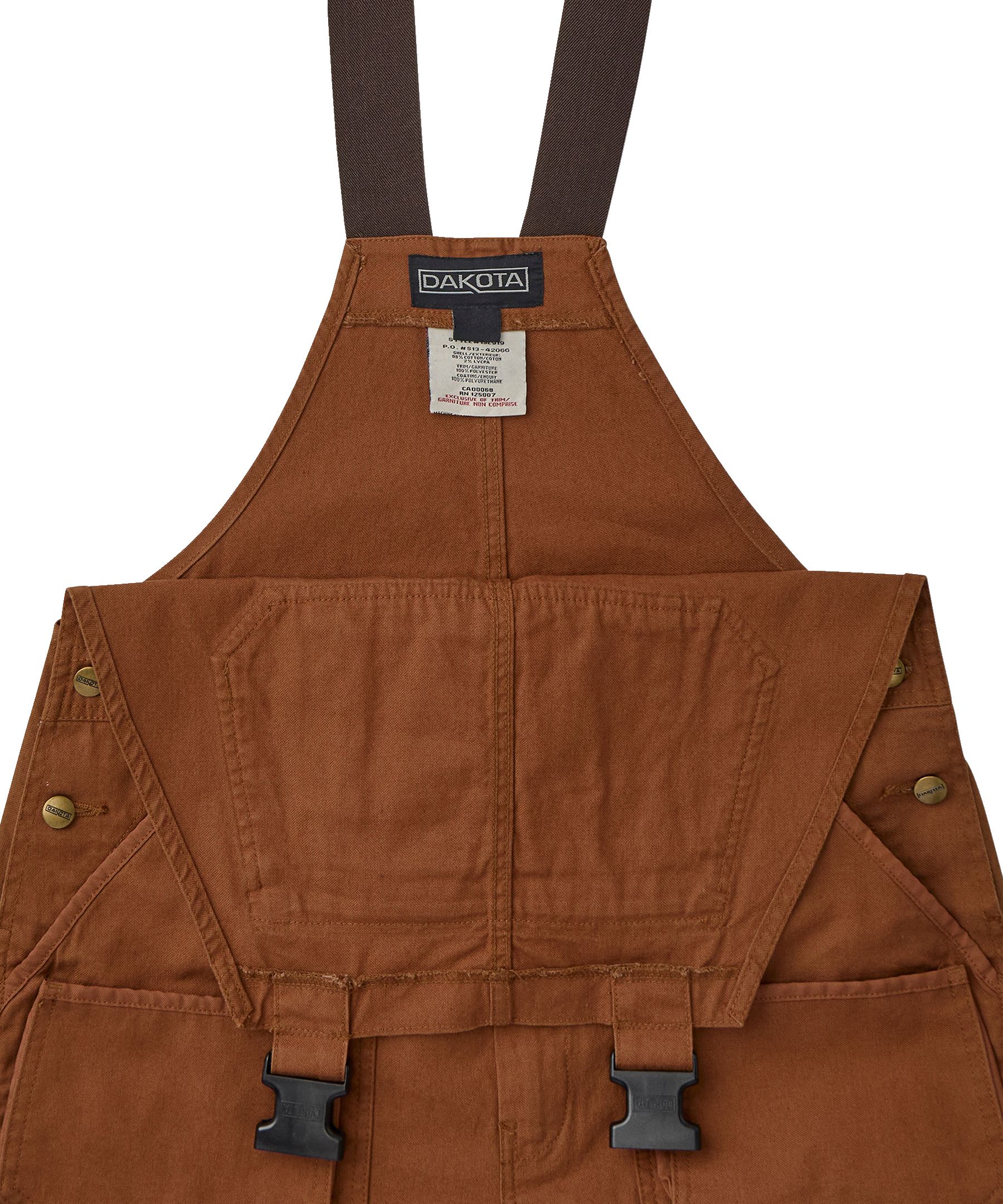 Dakota WorkPro Series Men's Unlined Stretch Duck Bib Overalls