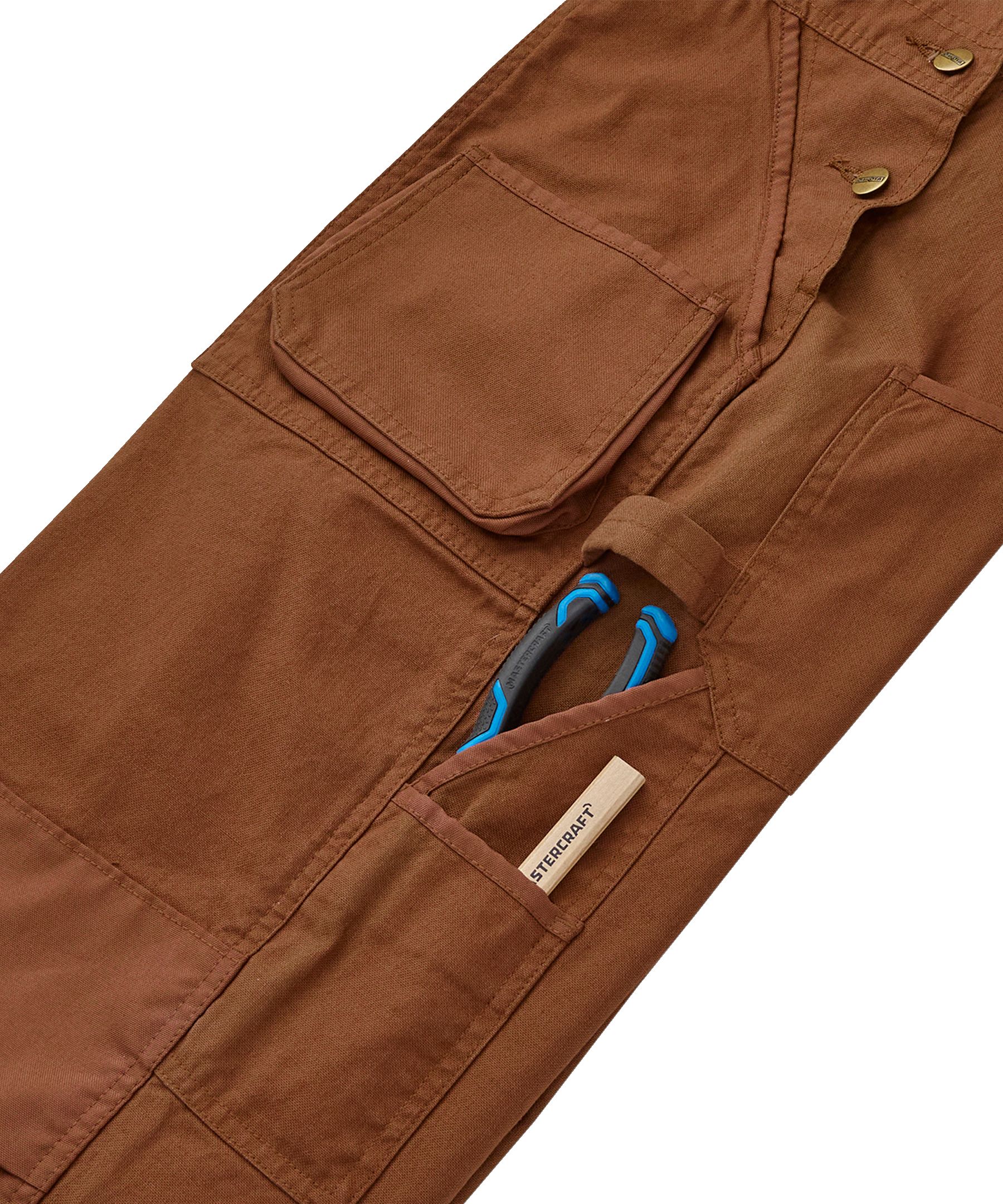 Dakota WorkPro Series Men's Unlined Stretch Duck Bib Overalls