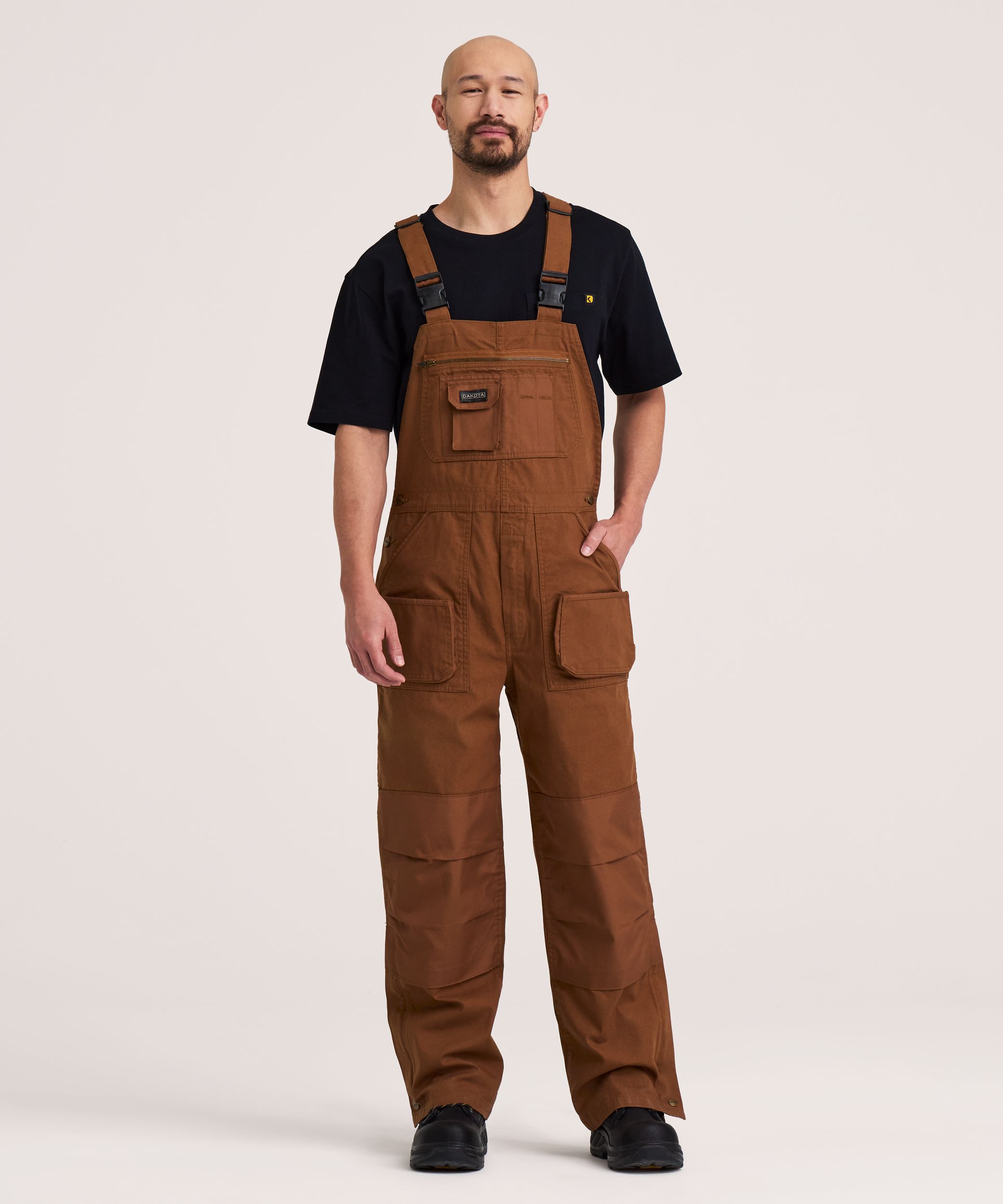 Dakota WorkPro Series Men's Unlined Stretch Duck Bib Overalls