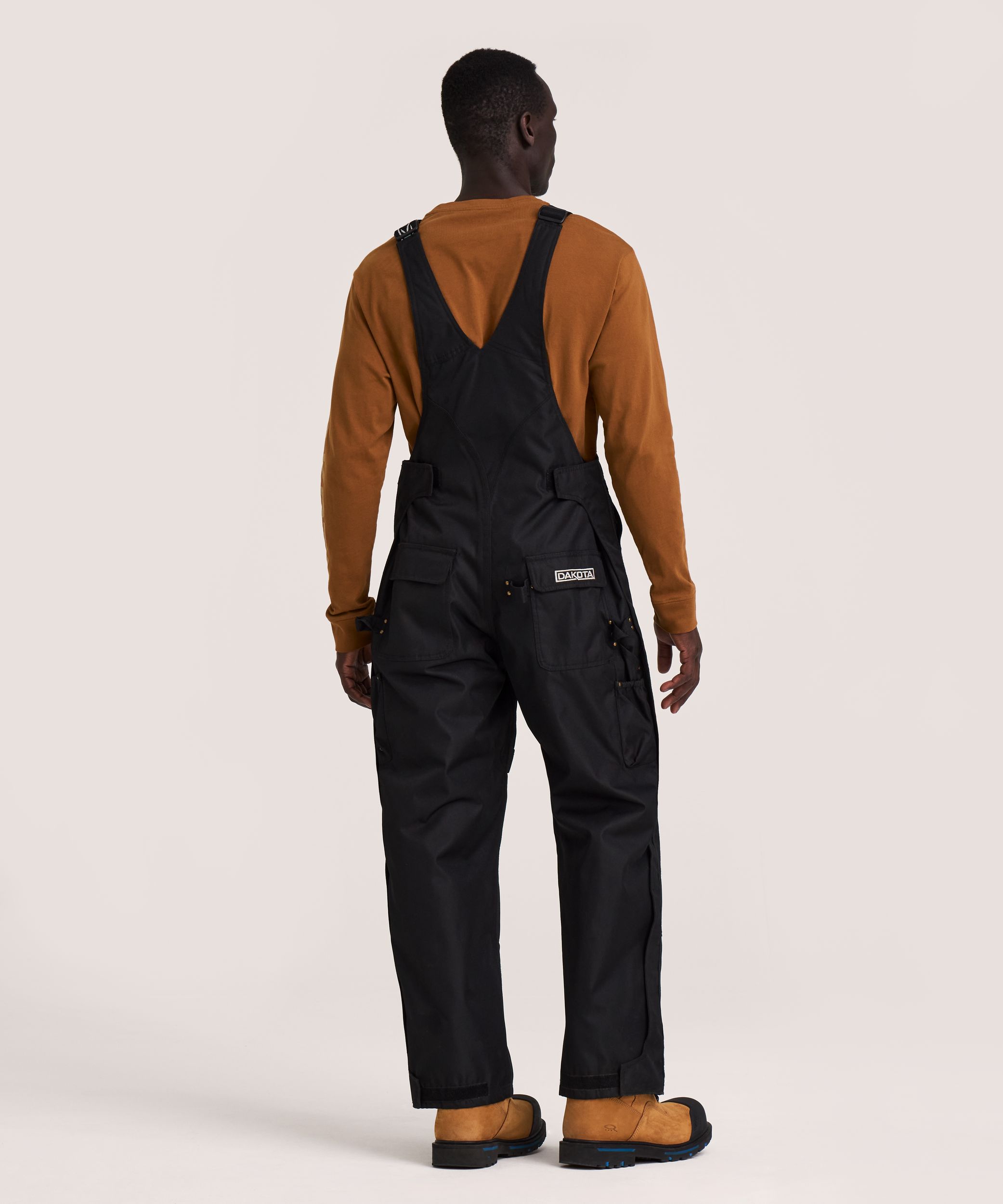 Dakota WorkPro Series Men's 600D Waterproof Hyper-Dri 3 T-Max Insulated Polyester Bib Overalls