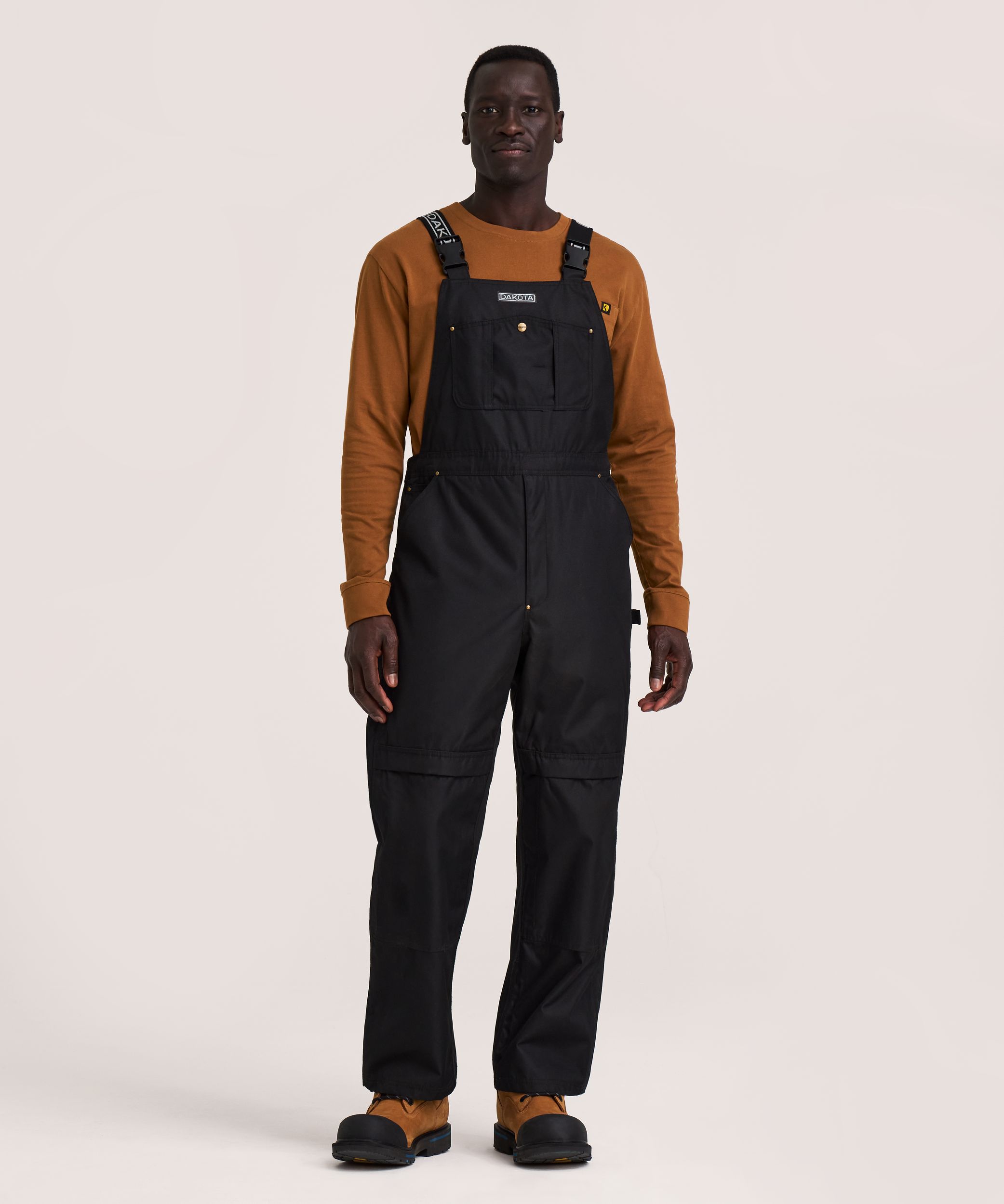 Dakota WorkPro Series Men's 600D Waterproof Hyper-Dri 3 T-Max Insulated Polyester Bib Overalls