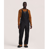 Dakota WorkPro Series Men's 600D Waterproof Hyper-Dri 3 T-Max Insulated Polyester Bib Overalls Front_Flat