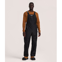 Dakota WorkPro Series Men's 600D Waterproof Hyper-Dri 3 T-Max Insulated Polyester Bib Overalls Front_Flat
