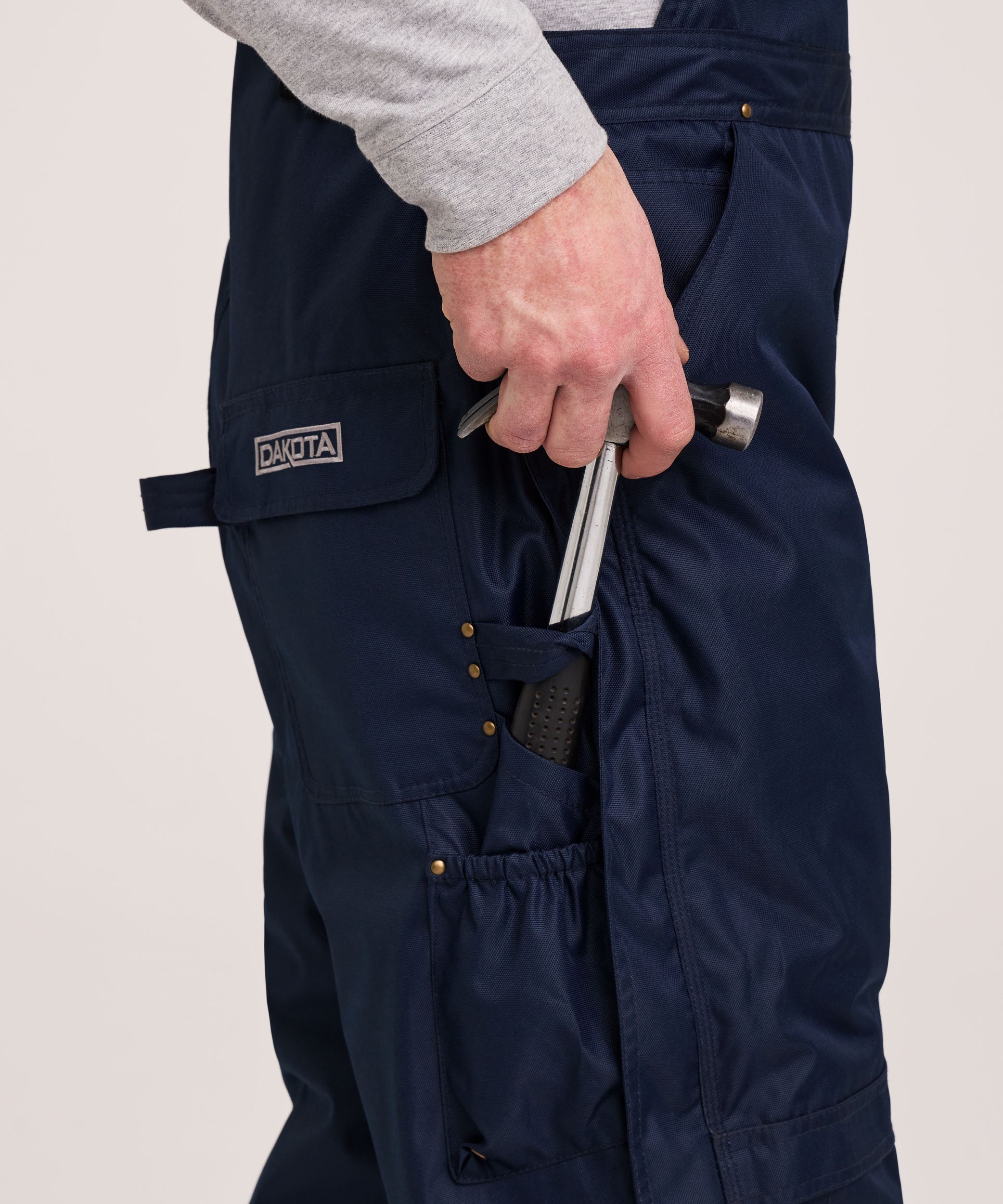 Dakota WorkPro Series Men's 600D Waterproof Hyper-Dri 3 T-Max Insulated Polyester Bib Overalls