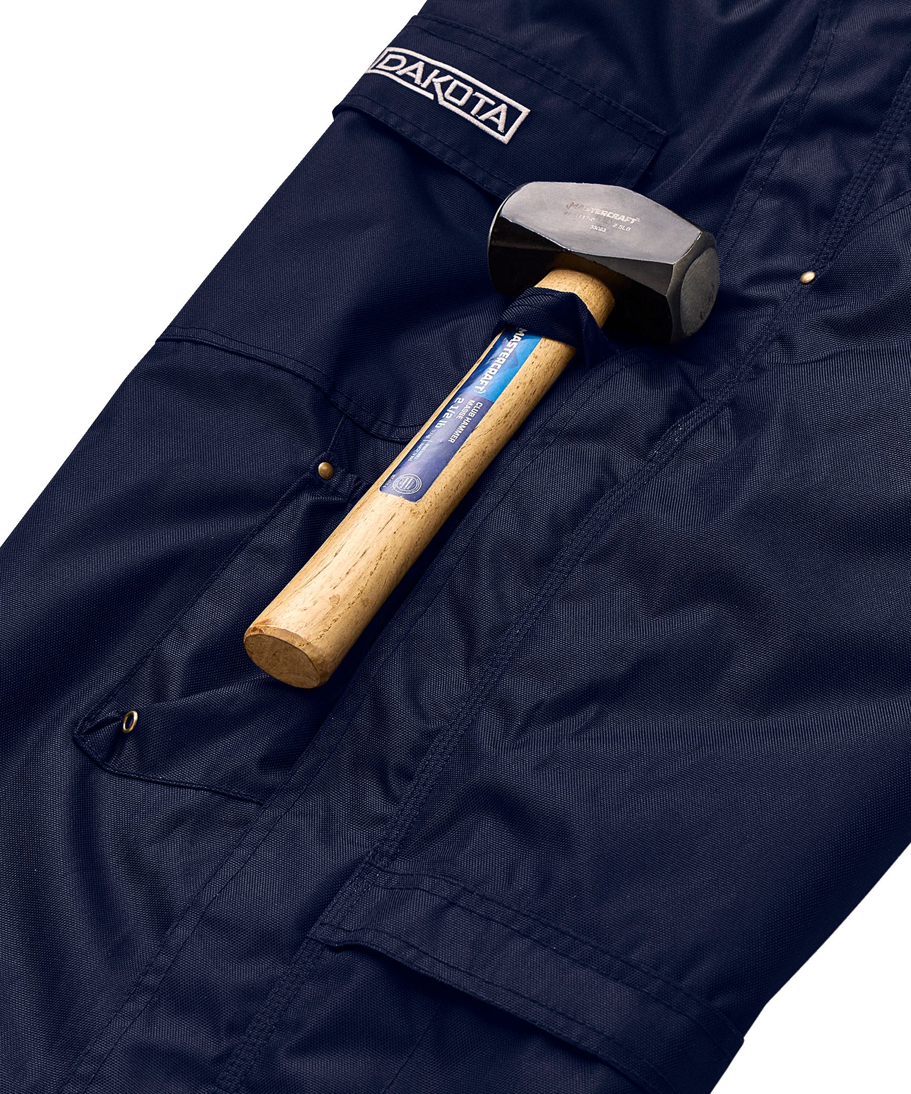 Dakota WorkPro Series Men's 600D Waterproof Hyper-Dri 3 T-Max Insulated Polyester Bib Overalls