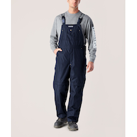 Dakota WorkPro Series Men's 600D Waterproof Hyper-Dri 3 T-Max Insulated Polyester Bib Overalls Front_Flat