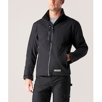 Dakota WorkPro Series Men's Waterproof Hyper-Dri 3 300D Rip-Stop T-Max 3-In-1 Jacket Front_Flat