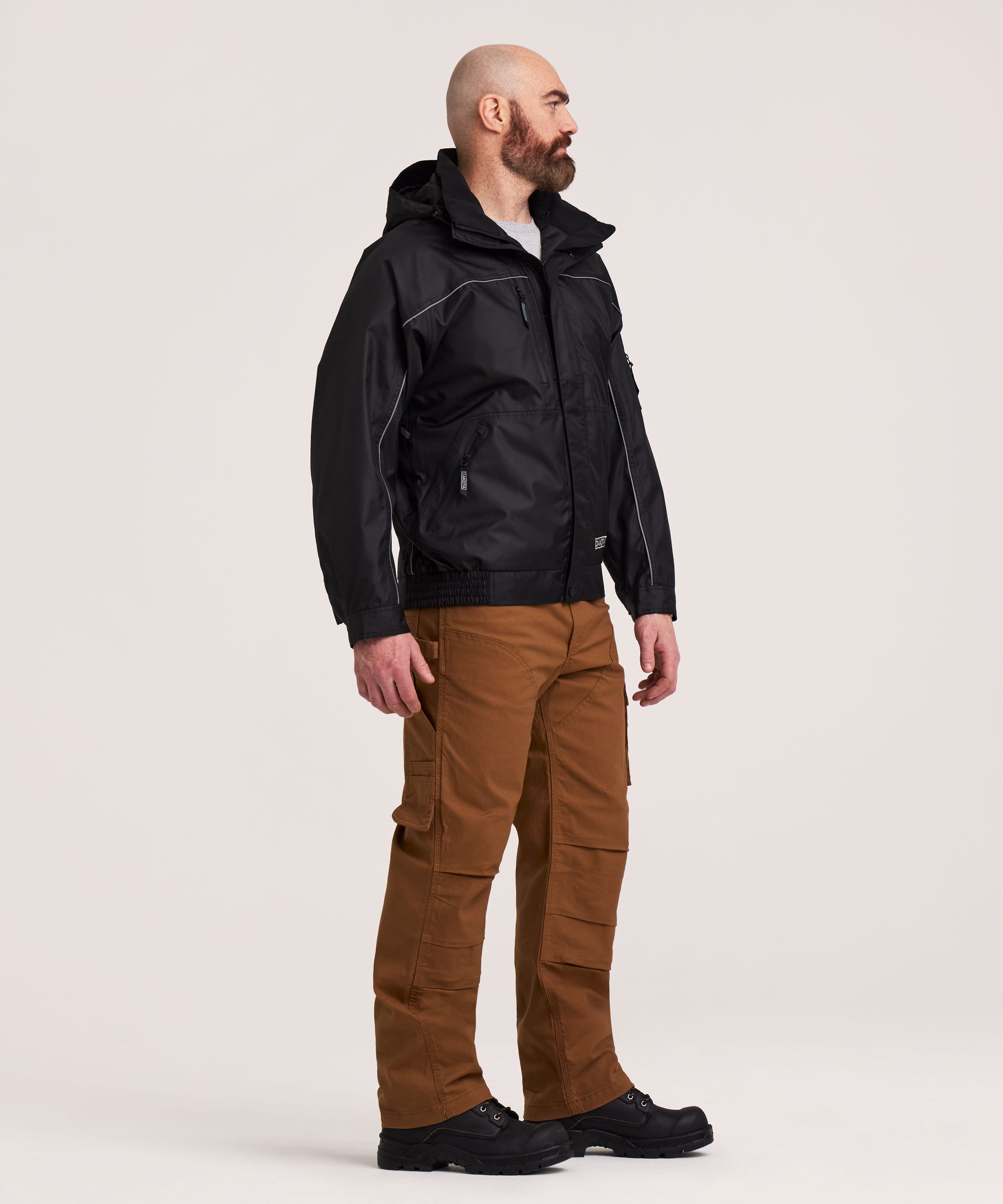 Dakota WorkPro Series Men's HD3 Waterproof 300D Rip-Stop Bomber Jacket