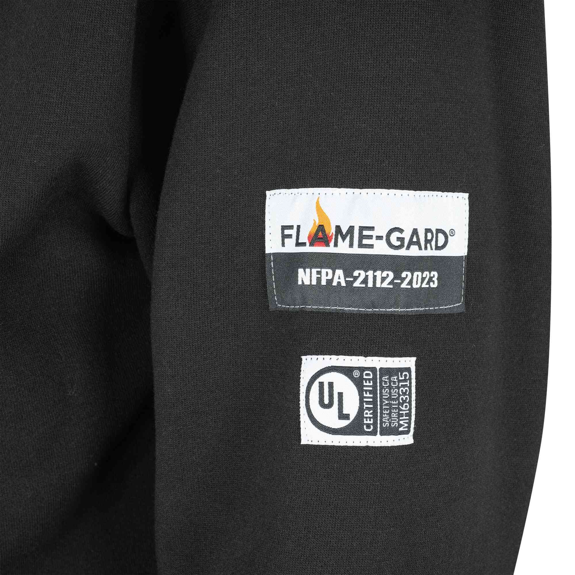 Chandail de sécurité à capuche Pioneer épais ignifuge et homologué CSA&nbsp;Z462, pour hommes