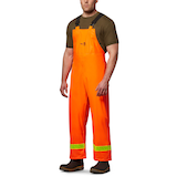 Viking® Men's Polyurethane Bib Pants Front_Three_Fourths_Angled_Left