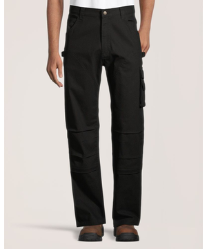 Pantalon de travail cargo extensible Dakota Workpro Series, en coutil, pour hommes