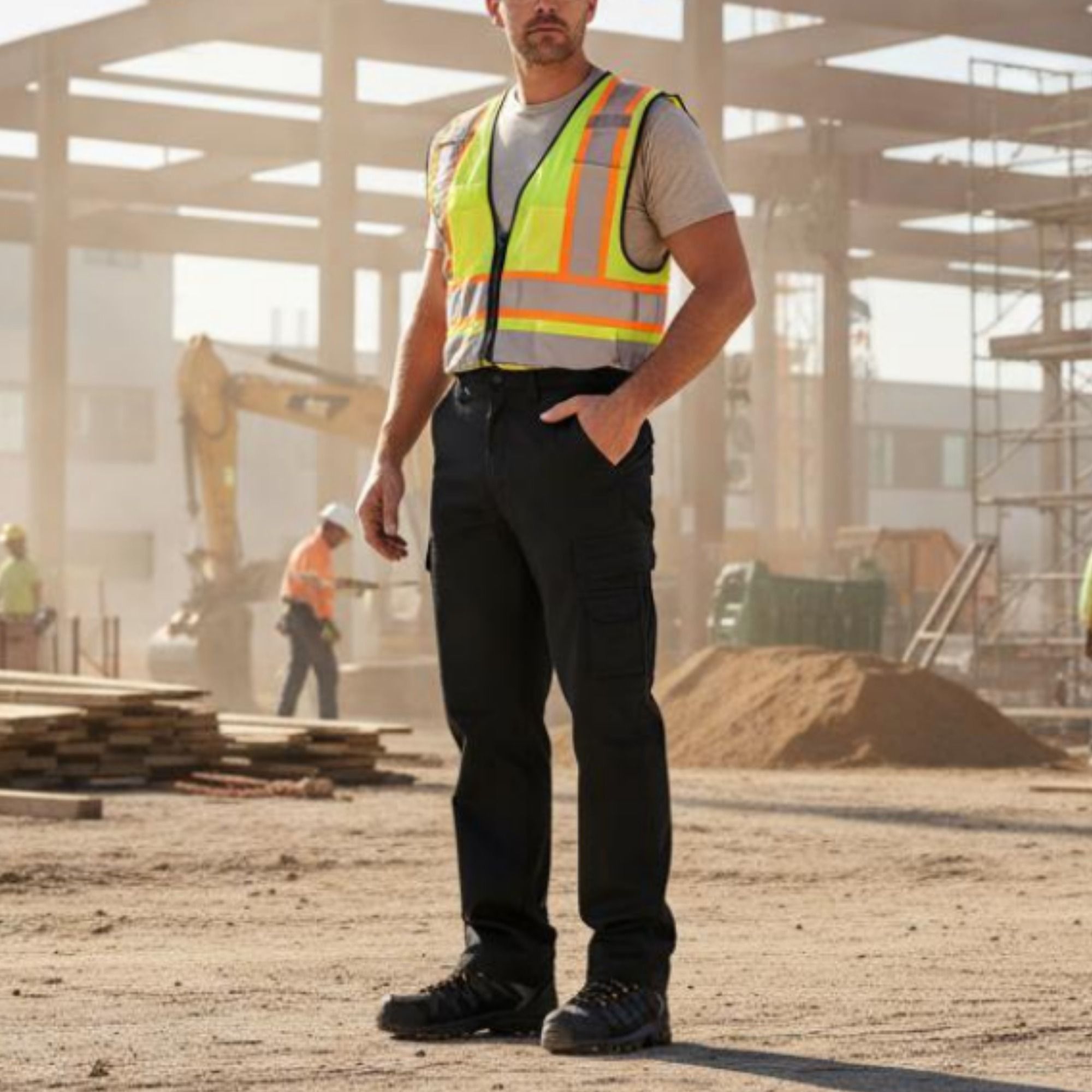 Dakota WorkPro Series Men's Stretch Twill Cargo Pants