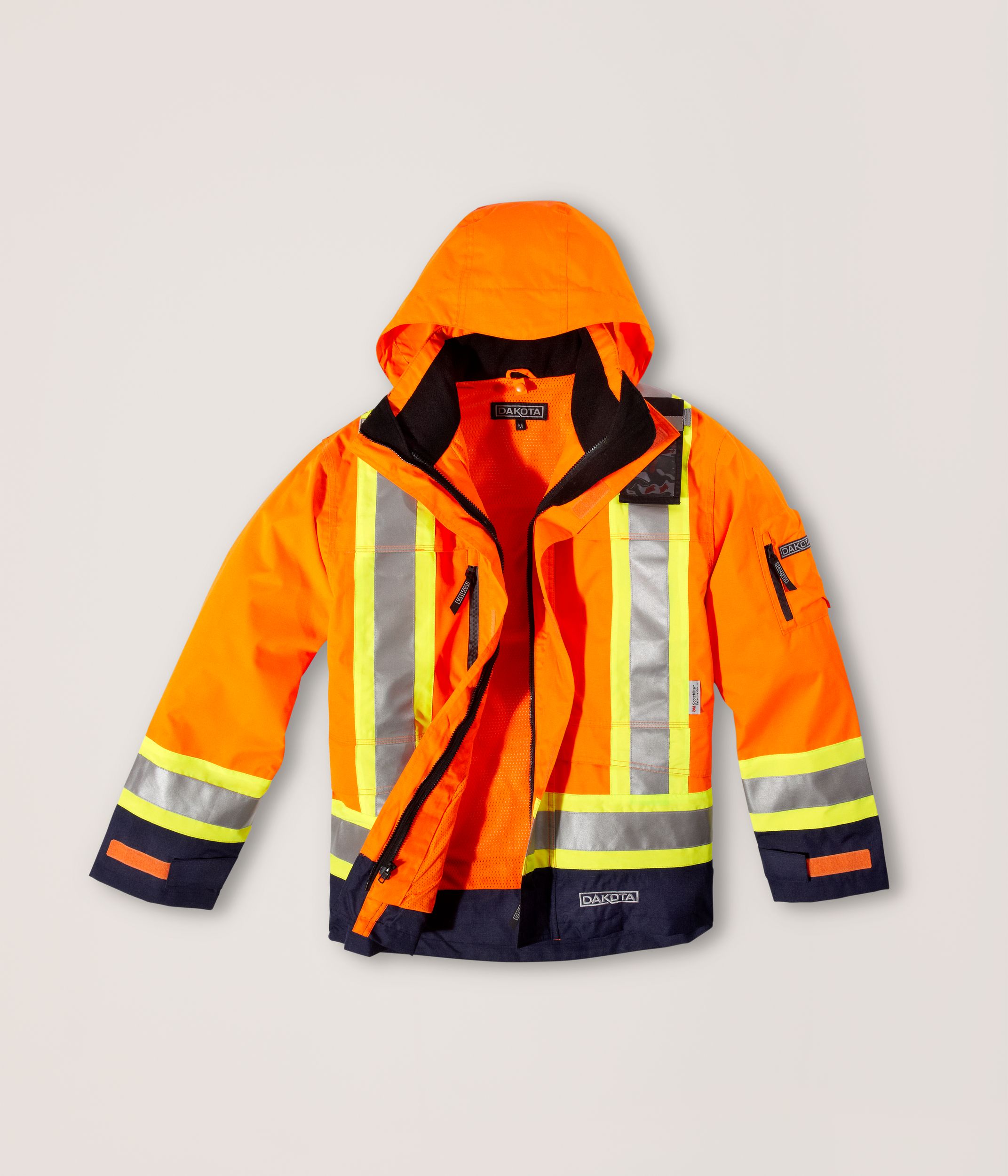 Dakota WorkPro Series Men's 3 in 1 Hi Vis Hyper-Dri 3 Waterproof T Max Jacket