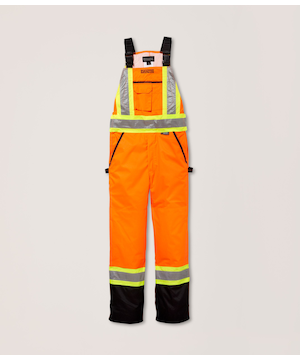 Dakota WorkPro Series Men's Hi Vis T-Max Insulated Water Repellent Bib Overalls