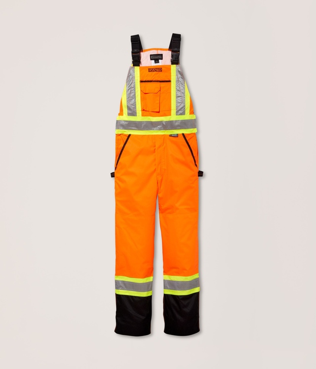 Dakota WorkPro Series Men's Hi Vis T-Max Insulated Water Repellent Bib Overalls