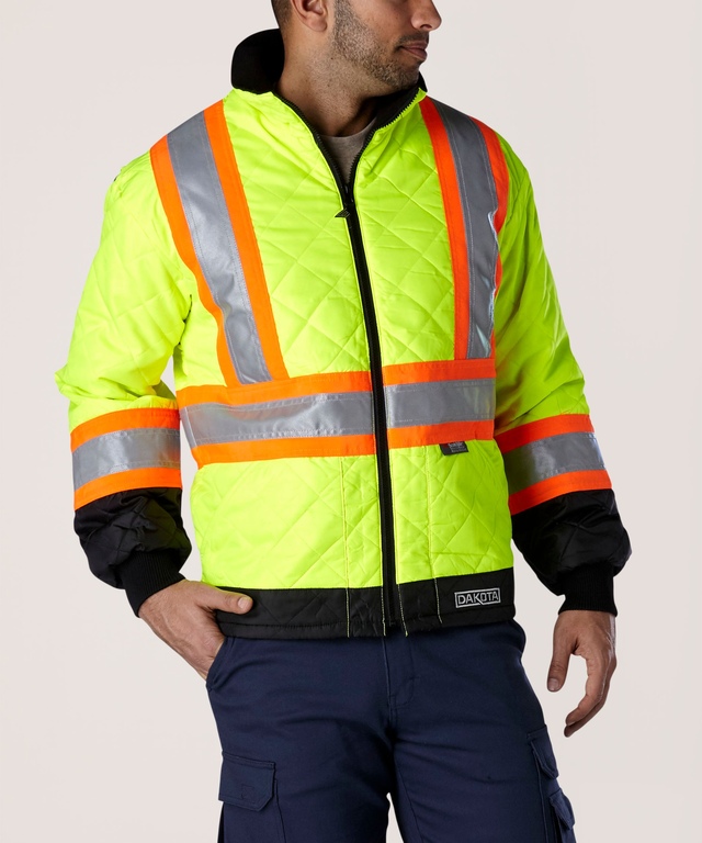 Veste isotherme Dakota WorkPro Series haute visibilité avec isolant T-Max, pour hommes