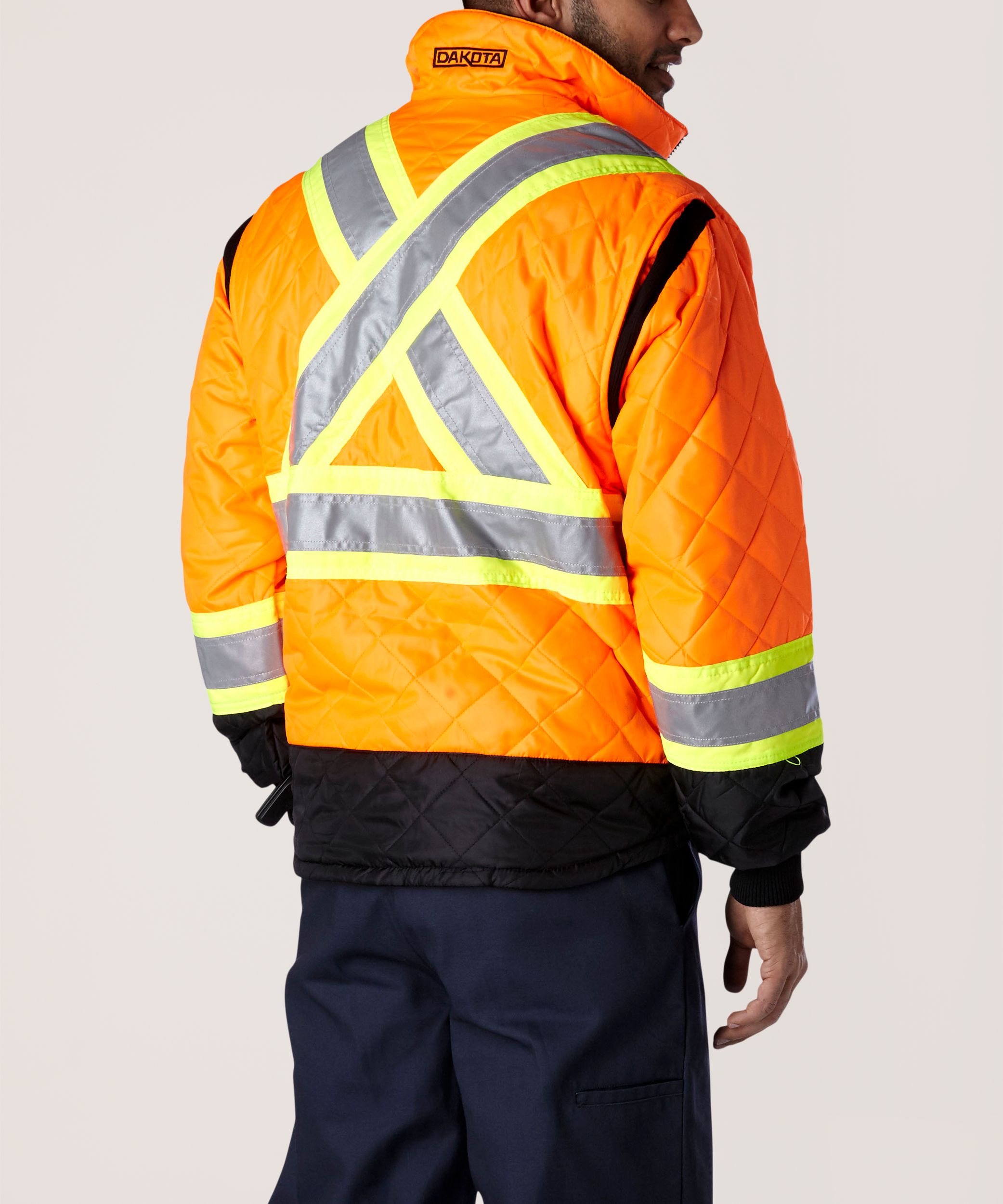 Veste isotherme Dakota WorkPro Series haute visibilité avec isolant T-Max, pour hommes