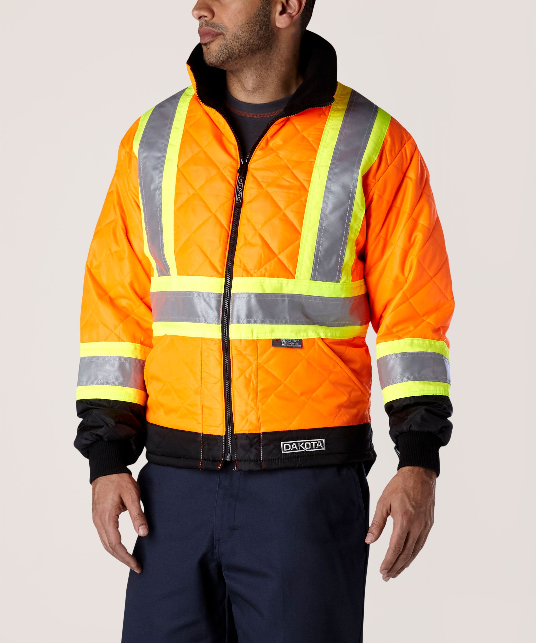 Veste isotherme Dakota WorkPro Series haute visibilité avec isolant T-Max, pour hommes