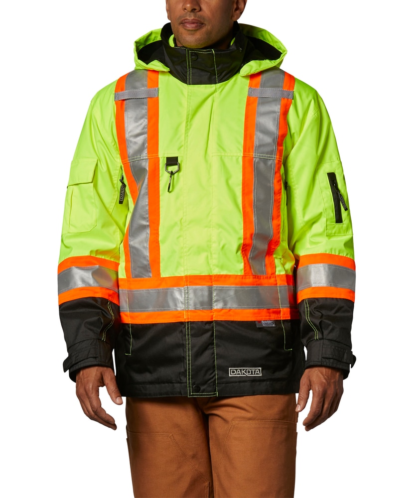 Dakota WorkPro Series Men's Hi-Visibility 7-In-1 T-MAX Lined