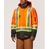 Dakota WorkPro Series Men's Hi-Visibility 7-In-1 T-MAX Lined Jacket Front_Angled_Left