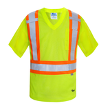 Viking® Men's Poly Safety T-Shirt Front_Flat