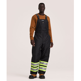 Dakota WorkPro Series Men's Hi Vis Hyper-Dri 3 Waterproof T-Max Lined Rip Stop Polyester Cargo Overalls Front_Angled_Right