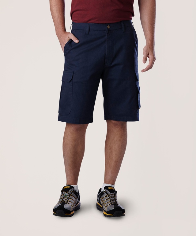 Short de travail cargo extensible FLEXTECH 360 Dakota Workpro Series en sergé, pour hommes