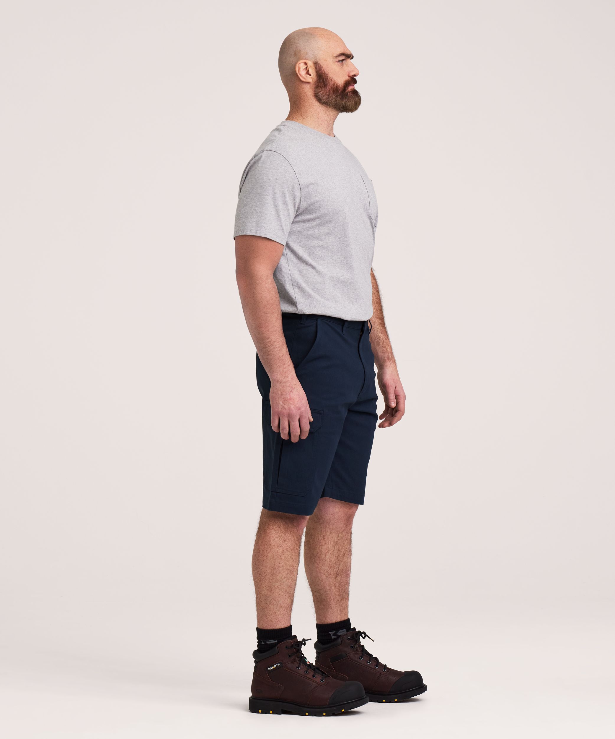 Short de travail cargo extensible FLEXTECH&nbsp;360 Dakota Workpro Series en sergé, pour hommes
