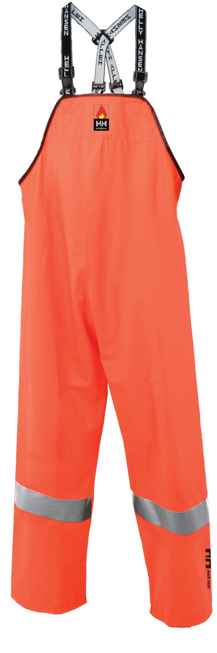 Helly Hansen Workwear Men's Alberta Stretch Hi Vis PU Rain Bib Pants