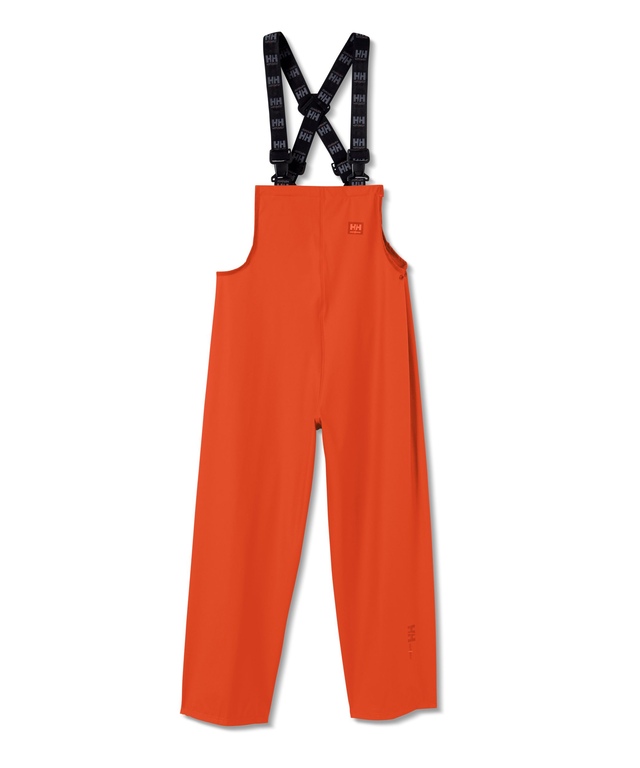 Helly Hansen Workwear Men's Abbotsford PU Coated Nylon Double Bib Rain Pants