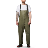 Salopette imperméable double Helly Hansen Workwear en nylon enduit de polyuréthane, pour hommes, Abbotsford Front_Flat