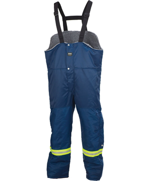Helly Hansen Workwear Men's Thompson Insulated Bib Overalls with Reflective Tape - Navy