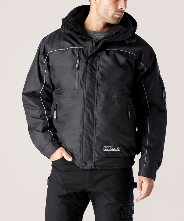 Veste indéchirable 3 en 1 Dakota WorkPro Series 300D étanche à l'eau Hyper-Dri 3, pour hommes